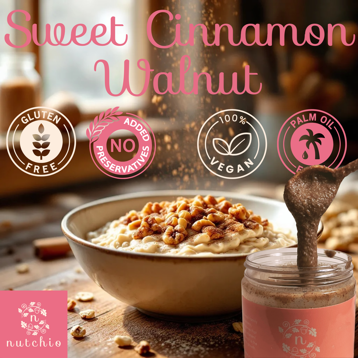 Sweet Cinnamon Walnut Butter
