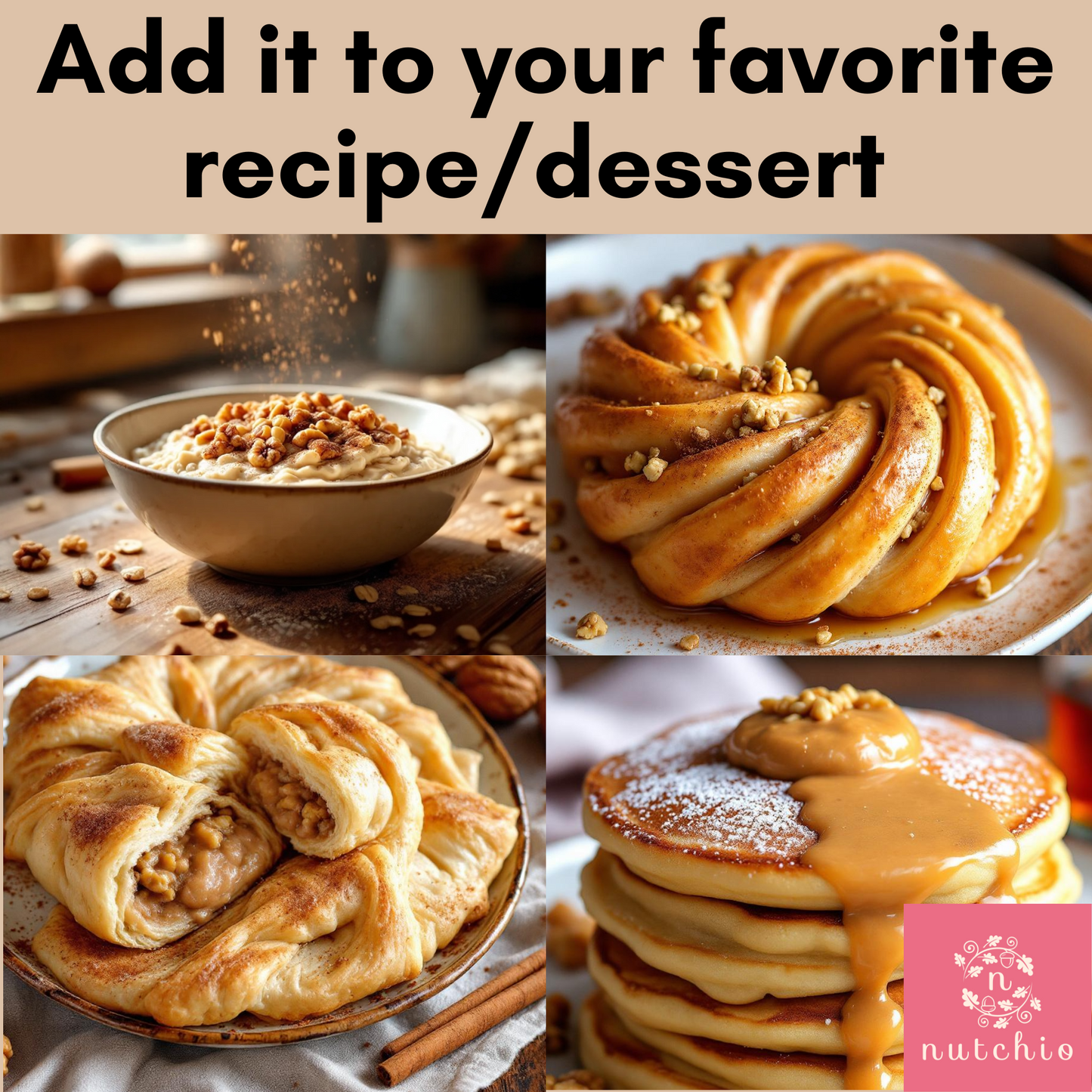 Sweet Cinnamon Walnut Butter