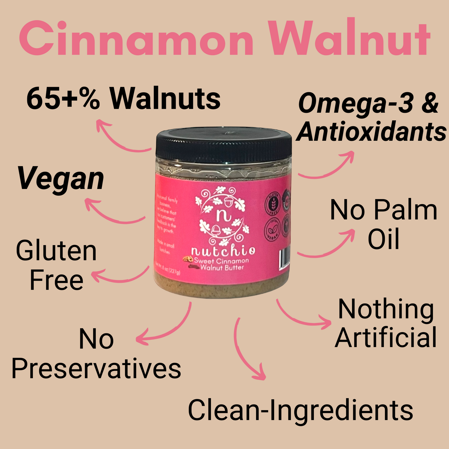 Sweet Cinnamon Walnut Butter
