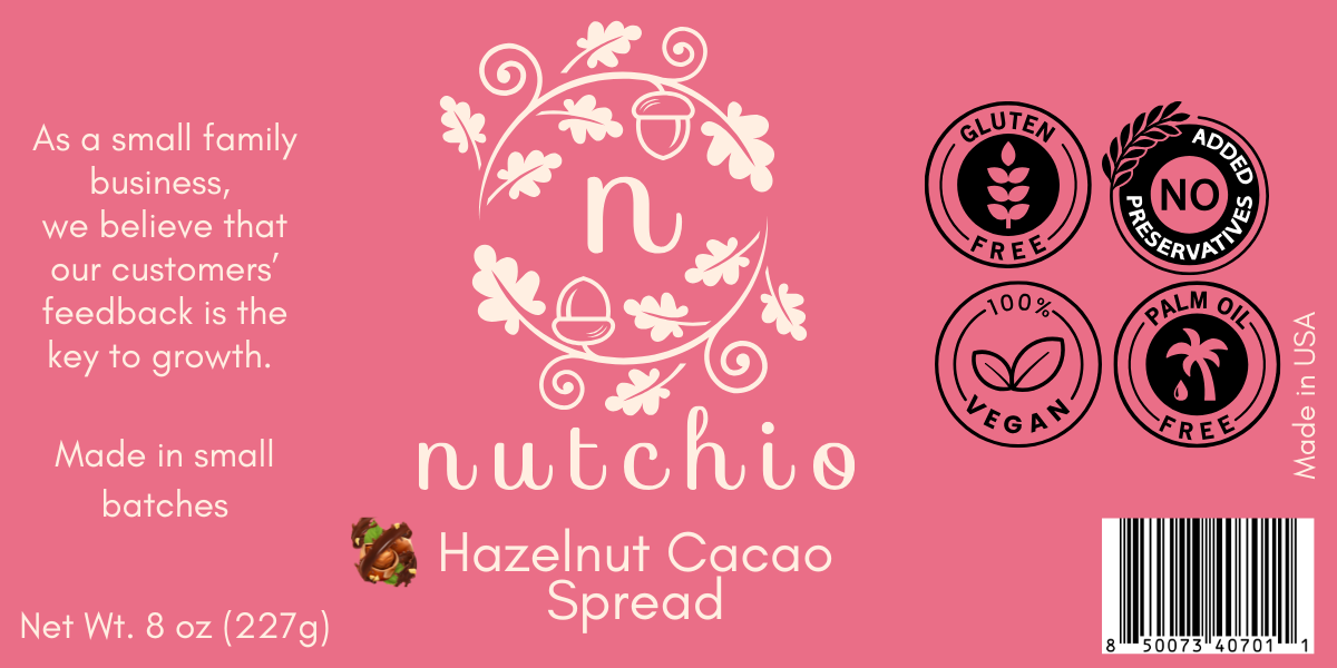 Hazelnut Cacao Spread