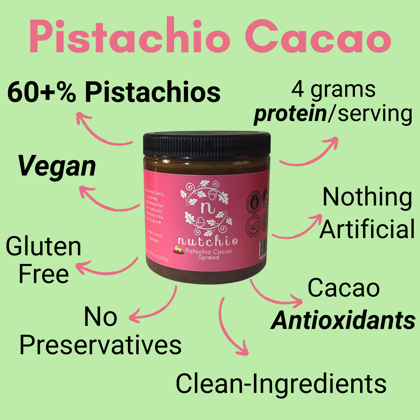 Pistachio Cacao Spread