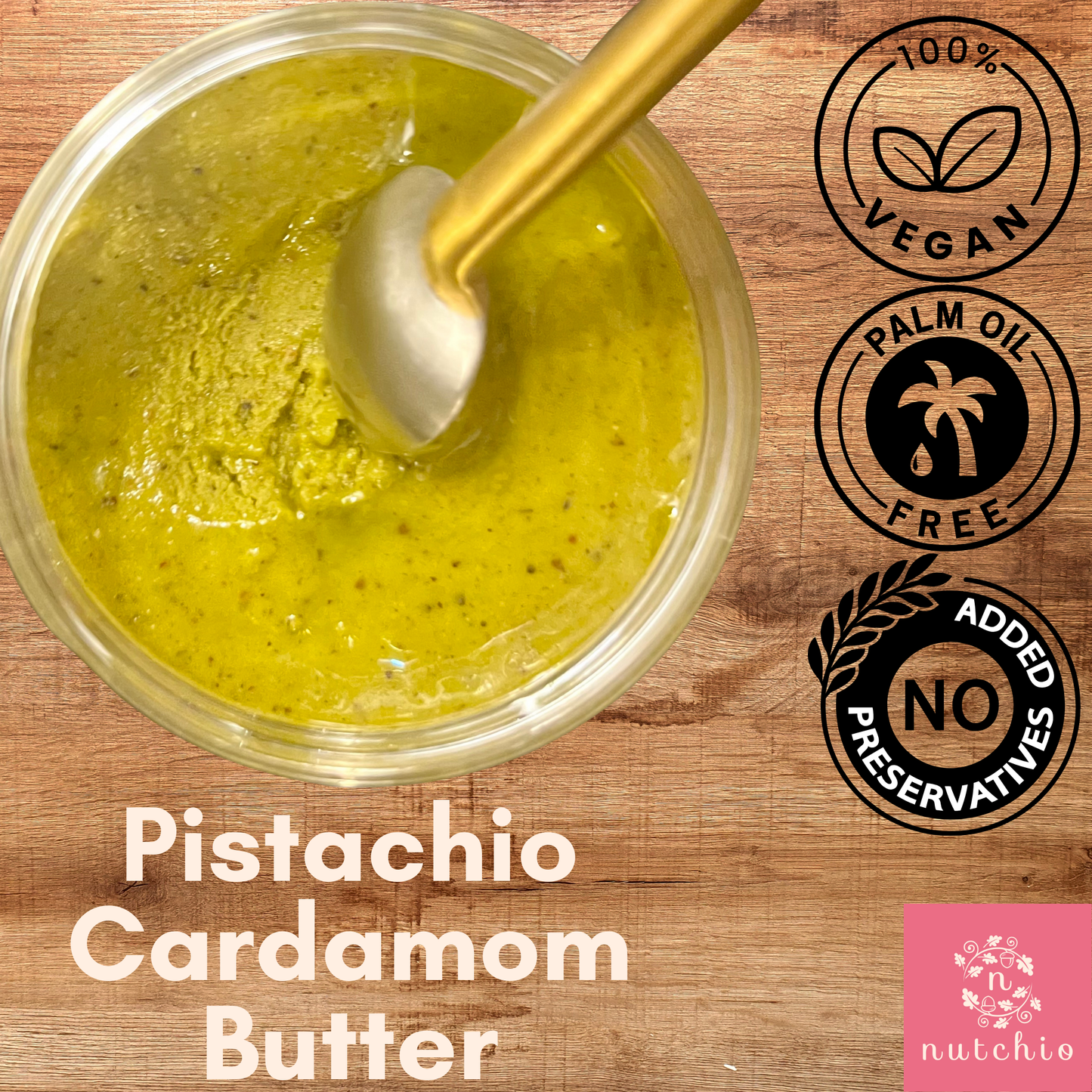 Pistachio Cardamom Butter