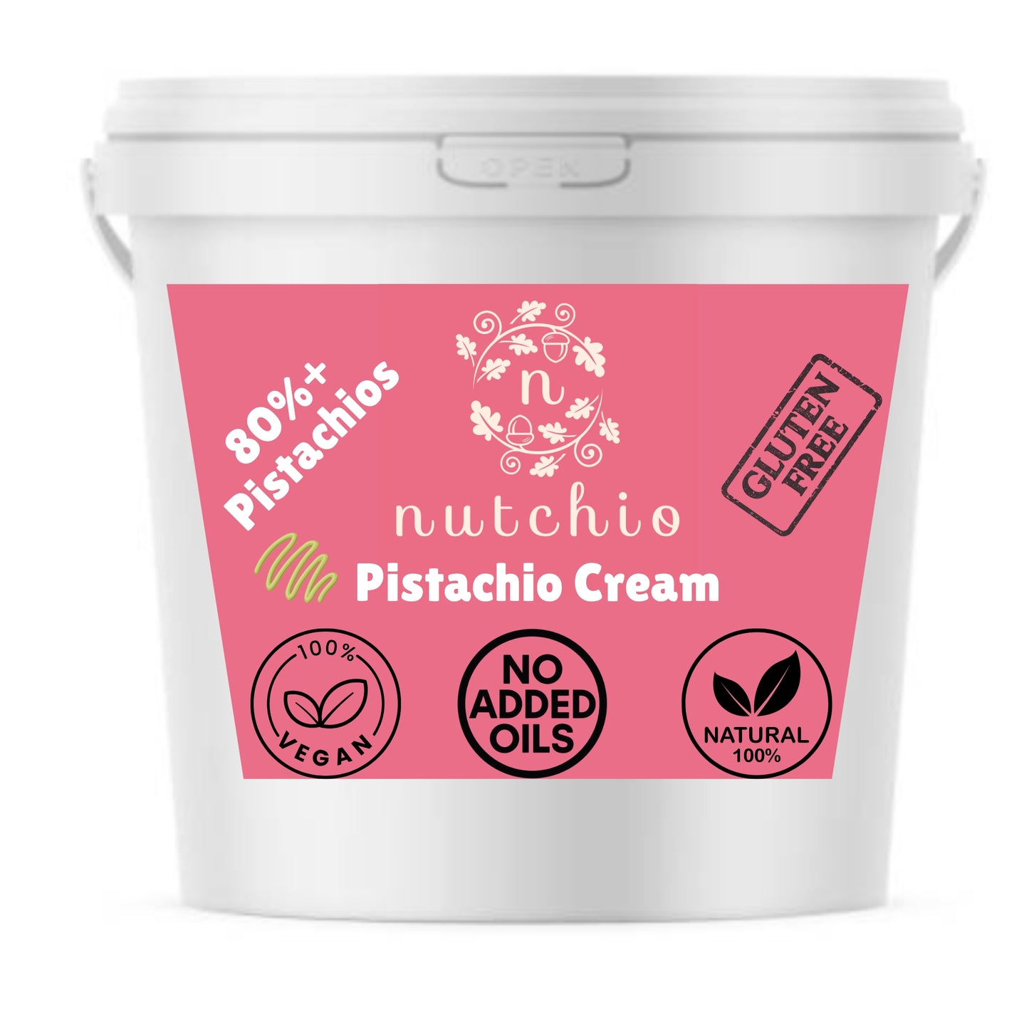 Pistachio Cream Wholesale - 4 lbs Jar