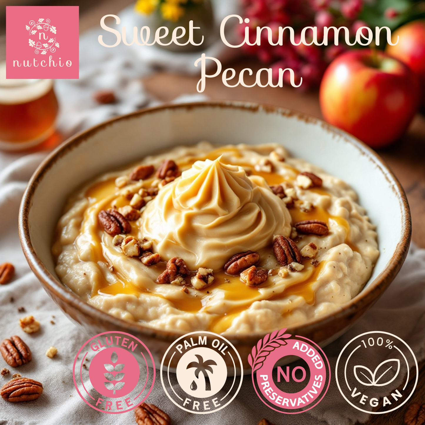 Sweet Cinnamon Pecan Spread