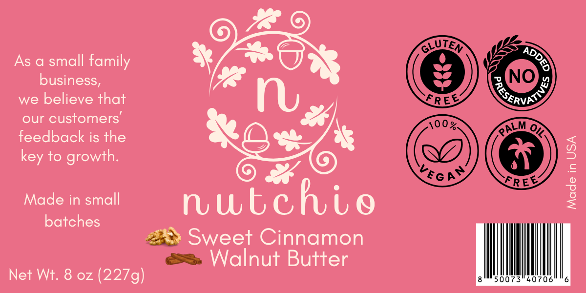 Sweet Cinnamon Walnut Butter