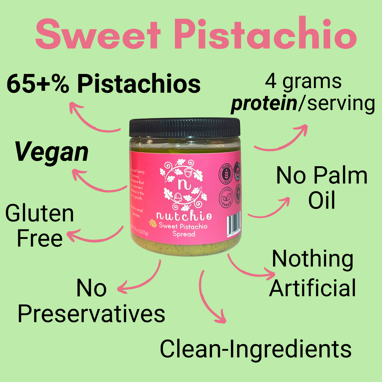 Sweet Pistachio Spread