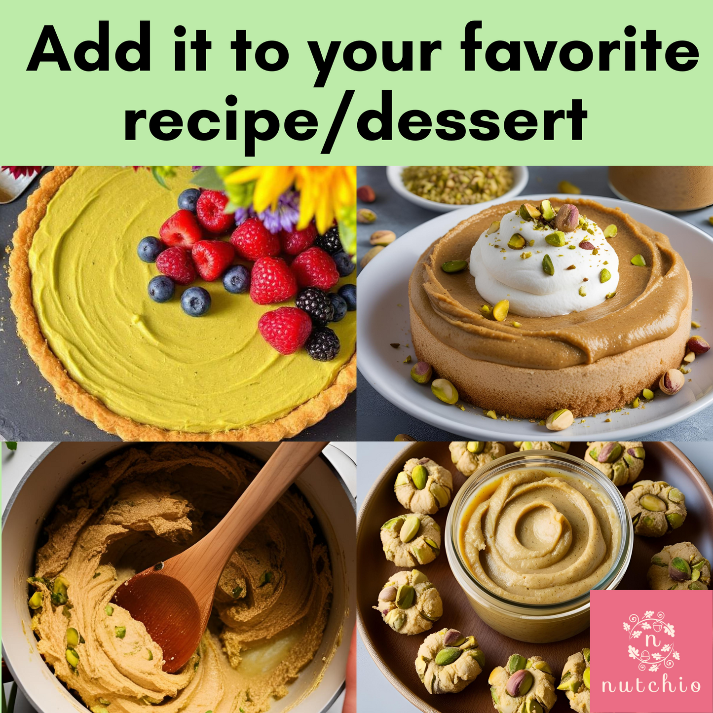 Sweet Pistachio Spread