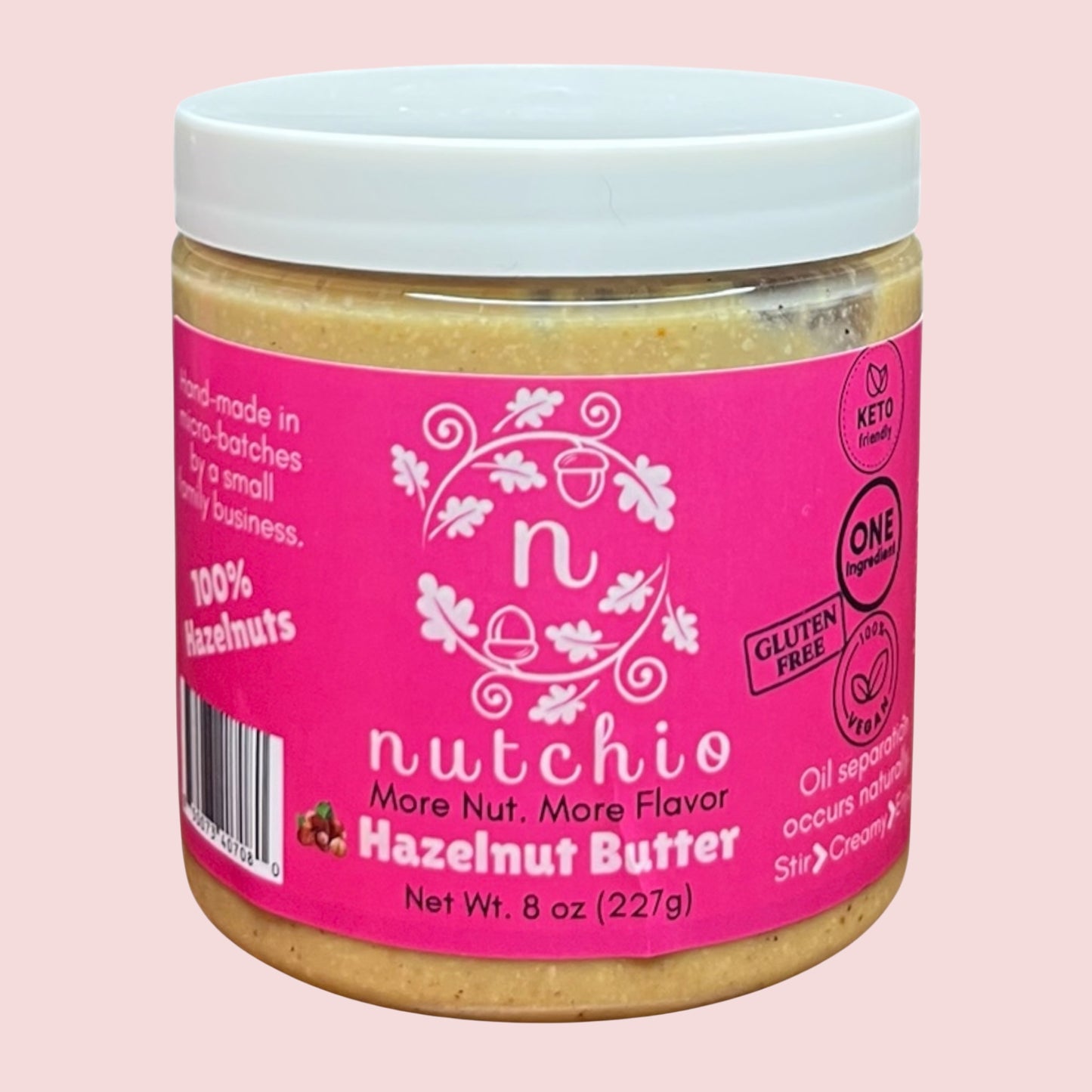 Hazelnut Butter (100% Hazelnuts)