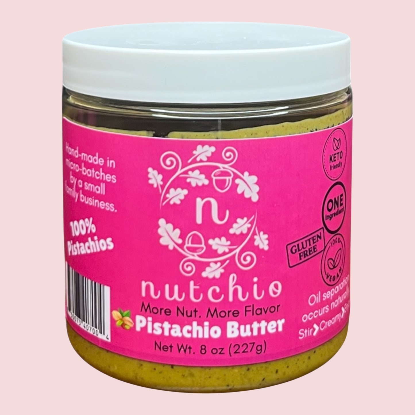 Pistachio Butter (100% Pistachios)